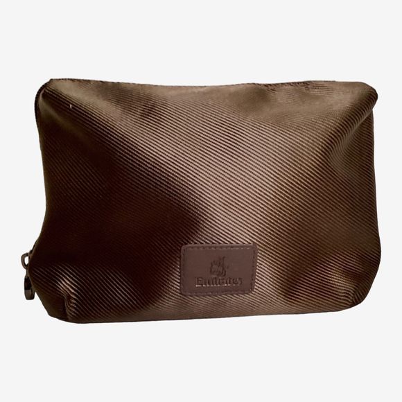 Bvlgari Emirates Airline Men Amenity Empty Travel Kit Business Class Bag